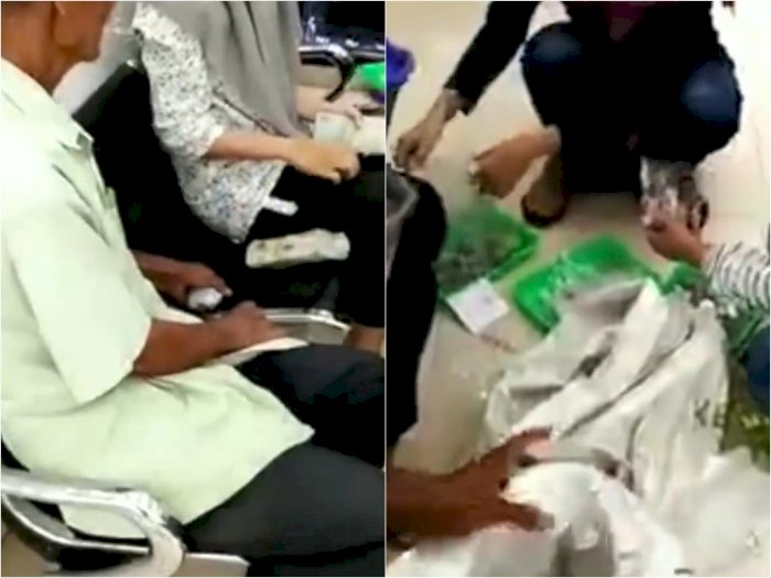 Kakek Ini Bawa Uang Receh Dua Karung ke Toko Emas di Brebes, Netizen: Keren Nih Kakek!