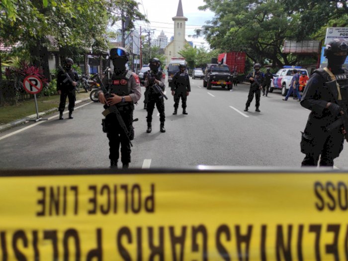 Densus 88 Terbangkan 58 Teroris Bom Bunuh Diri di Gereja Katedral dari Makassar ke Jakarta