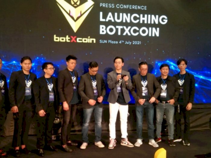 Keren! Indra Kenz 'Sultan Medan' Luncurkan Cryptocurrency BotXcoin, Siap To The Moon!