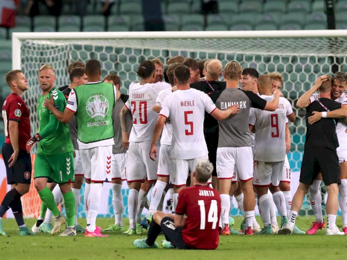 Euro 2020: Kalahkan Republik Ceko, Denmark ke Semifinal