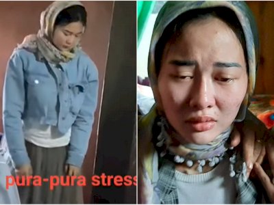 Tampang Memelas Istri Toke Emas Nasruddin Usai Diciduk Polisi, Pura-Pura Stres & Menyesal