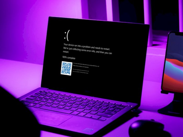 Microsoft Ubah Warna Background Blue Screen of Death Jadi Hitam di Windows 11