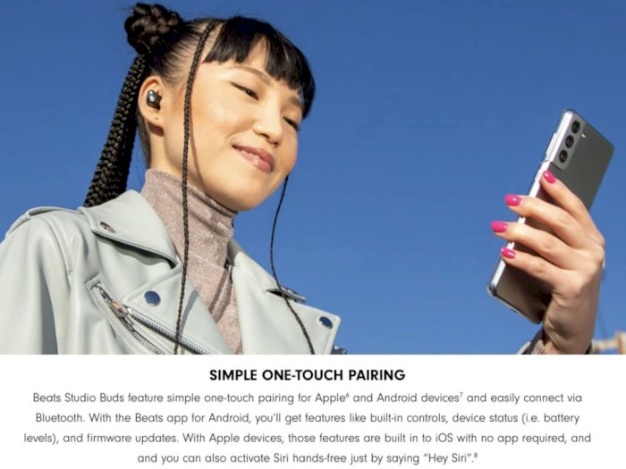 Apple Gunakan Samsung Galaxy S21 untuk Iklankan Beats Studio Buds Terbaru!