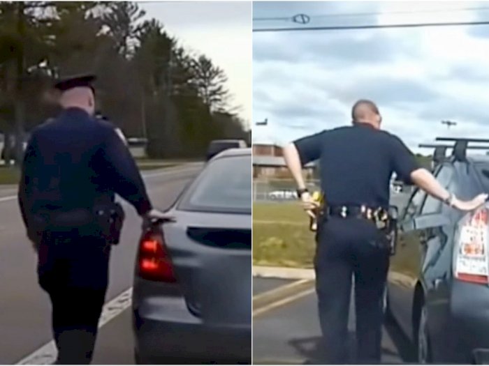 Fakta Kenapa Polisi Selalu Mengetuk Belakang Mobil Sebelum Berbicara dengan Pengemudi