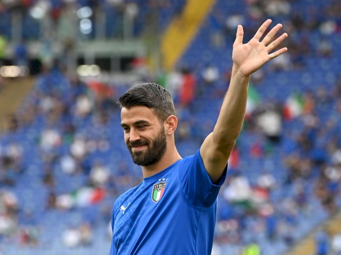 Bek Italia yang Cedera Leonardo Spinazzola Jadi Pemain Tercepat di EURO 2020