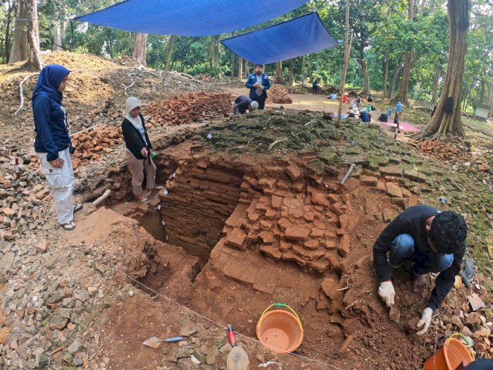 FOTO: Penelitian Situs Candi Koto Mahligai di Muarajambi