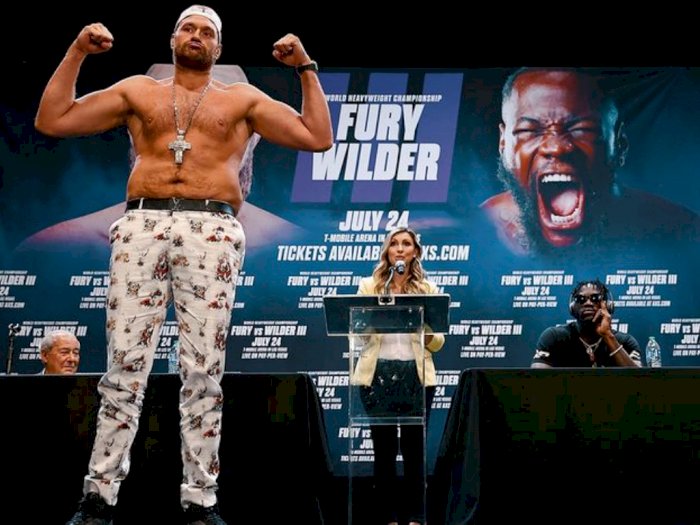 Tyson Fury Positif Covid-19, Duel Tinju Ketiganya dengan Deontay Wilder Ditunda