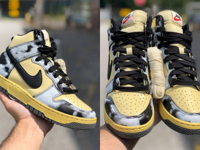 tie dye dunk high