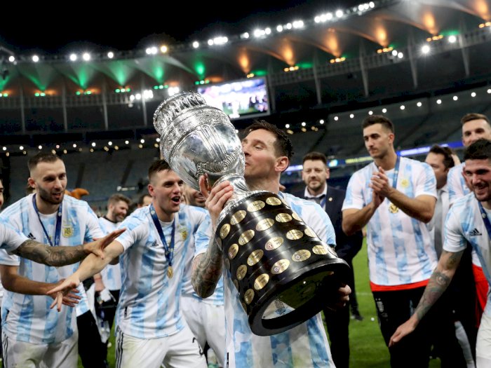 Setelah Penantian Panjang, Messi Akhirnya Persembahkan Trofi untuk Argentina