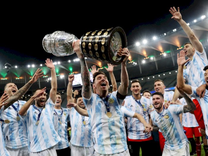 Argentina Juara Copa America 2021, Kalahkan Brazil 1-0