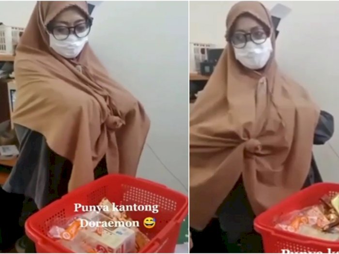 Viral Wanita Muda Curi Cokelat Dimasukkan ke BH dan Celana Dalam, Satu Keranjang Penuh!