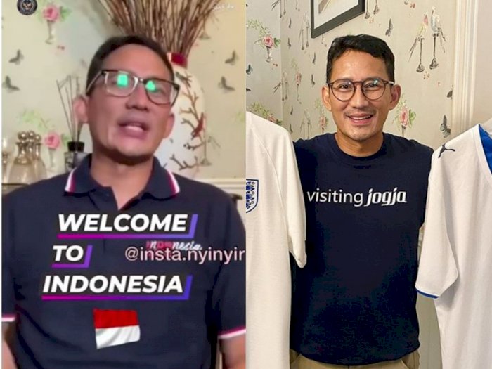 Sandiaga Uno Ikuti Challenge 'Welcome to Indonesia', Bikin Netizen Sampai Enggak Bernapas