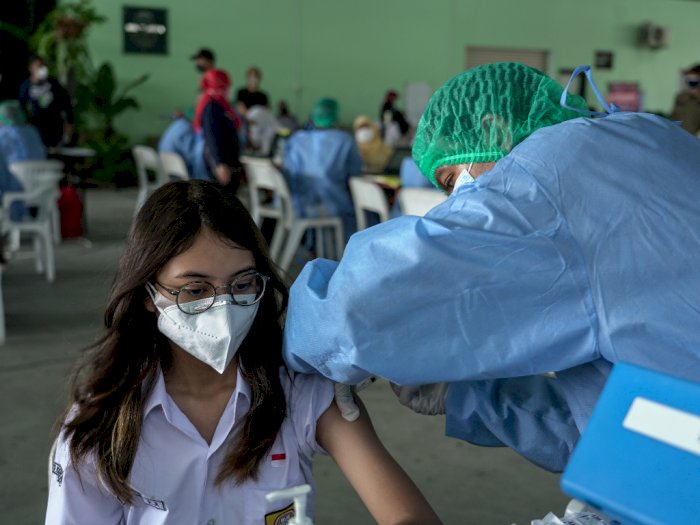 FOTO: Vaksinasi COVID-19 Bagi Anak-Anak di Yogyakarta
