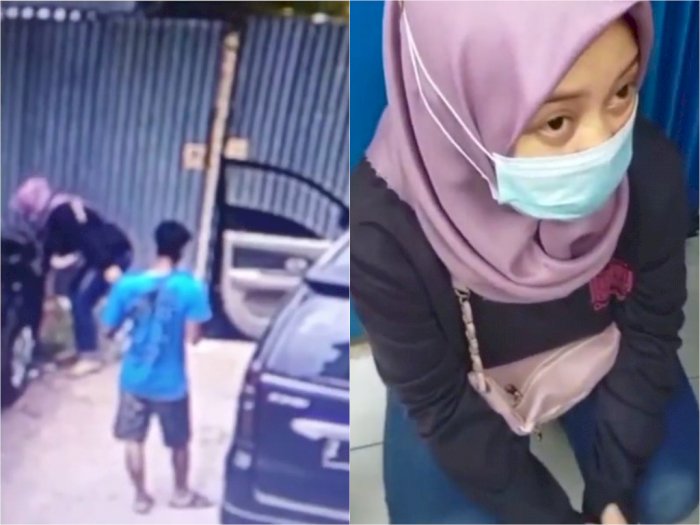 Astaga! Sejoli Terekam CCTV Buang Bayi Pakai Kantong Plastik di Bekasi, Diamankan Polisi
