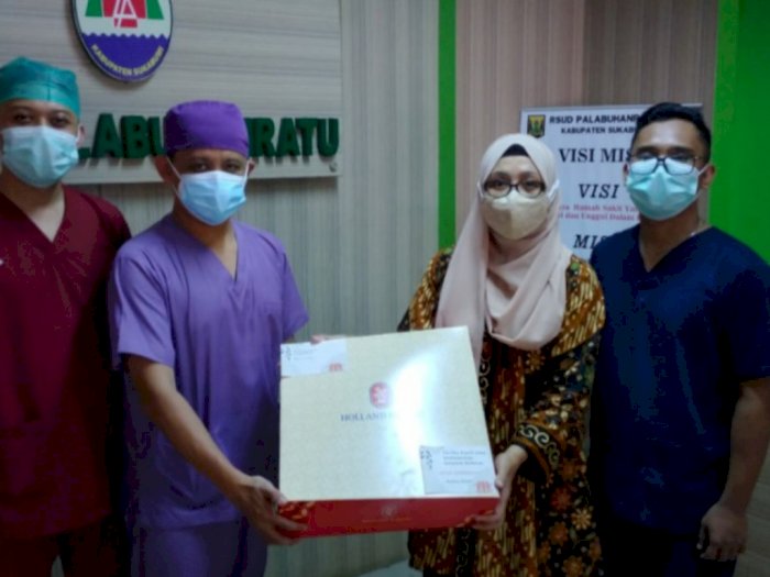 Beri Semangat untuk Tenaga Kesehatan, Ridwan Kamil Kirim Kue ke 92 Rumah Sakit di Jabar