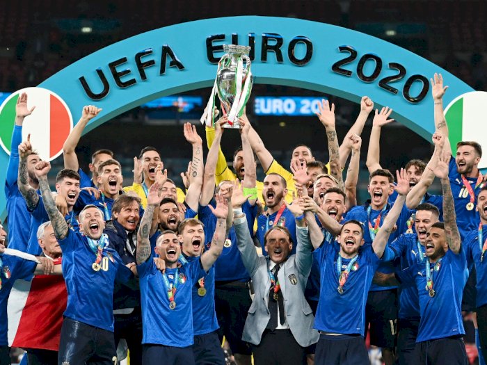 Susunan Team of Tournament EURO 2020 Versi UEFA, Pemain Italia dan Inggris Mendominasi