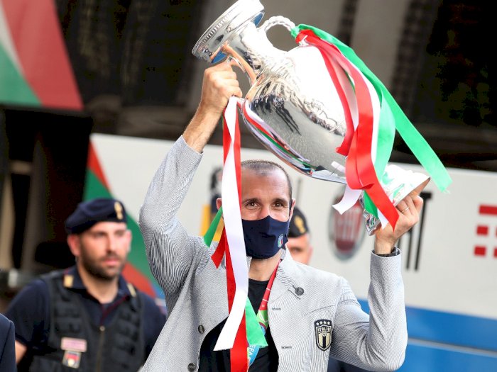 Chiellini Tengah Menunggu Panggilan dari Juventus Soal Kontrak Baru