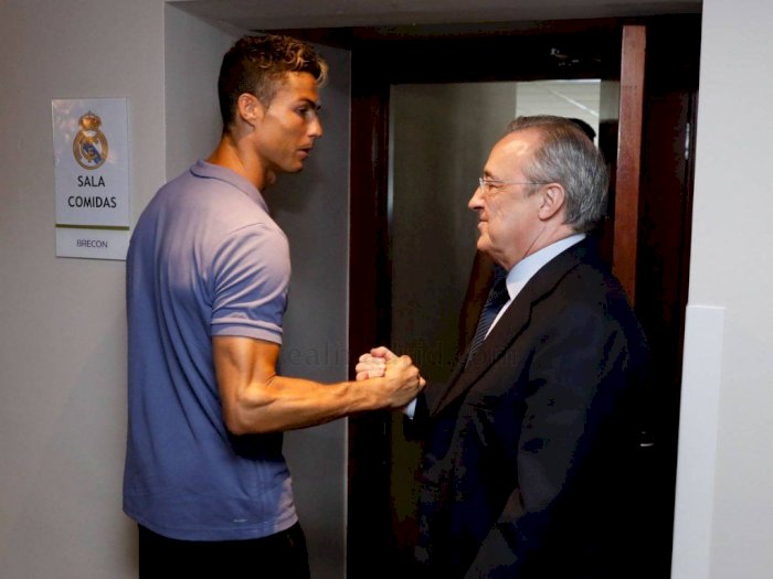 Sebut Ronaldo Idiot, Presiden Real Madrid Juga Hina Mourinho