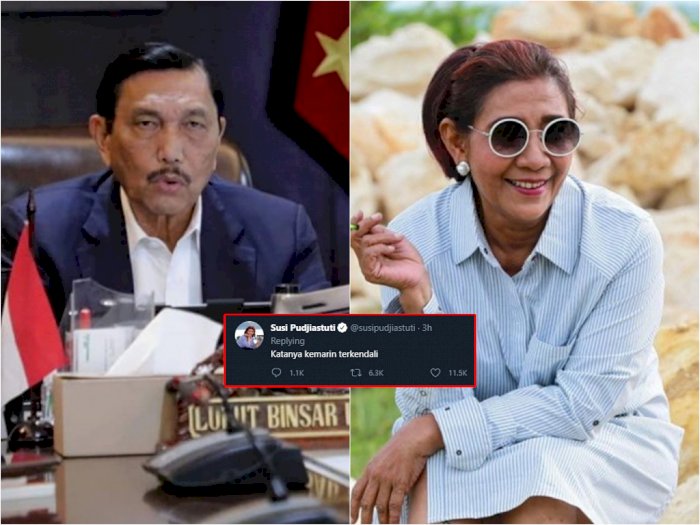 Tanggapi Ucapan Luhut Soal COVID-19 di Indonesia, Susi: Katanya Kemarin Terkendali?