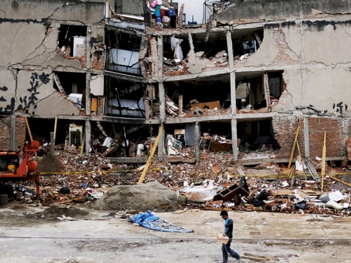 Bangunan Ambruk Gara-gara Gempa, Pria Meksiko Divonis 208 Tahun Penjara