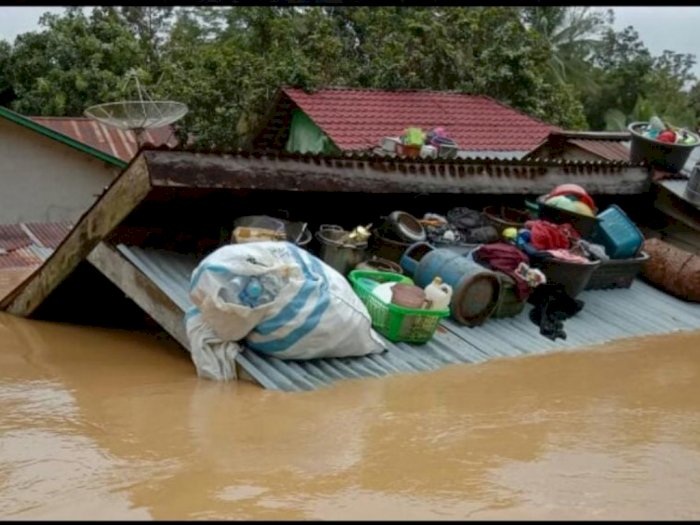 Dua Hari Banjir Terjang Kapuas Hulu-Kalbar, BPBD: 2.862 Rumah Terendam