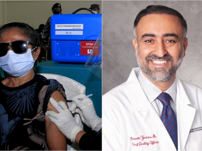 Dokter Faheem Younus Ingatkan Masyakat Tetap Vaksin dengan Sinovac