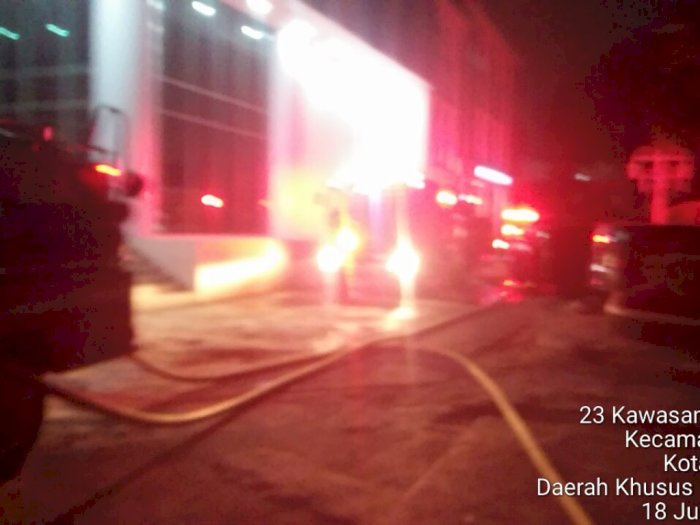Breaking News! Kantor BPOM di Jakarta Pusat Terbakar