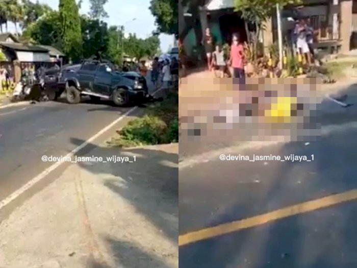 Mengerikan! Mobil Panther Ringsek Tabrak Truk Tronton di Tuban, 3 Orang Tewas & 4 Terluka