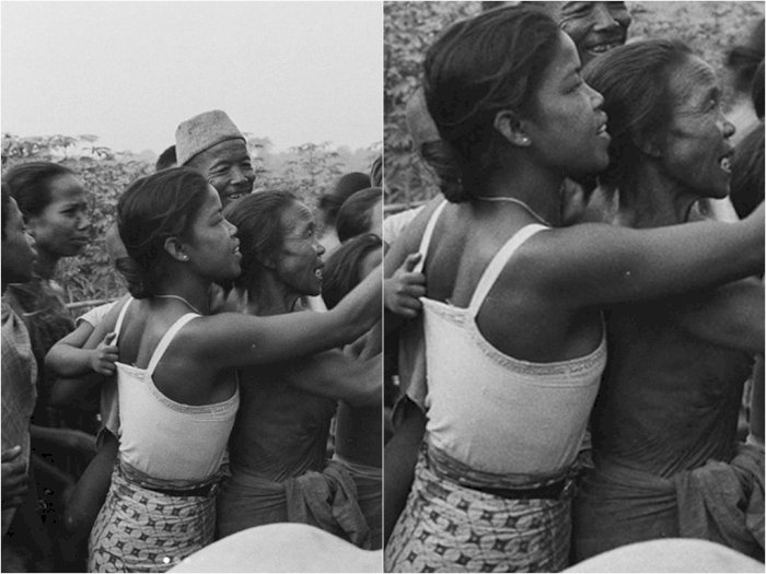 Potret Jadul Wanita Pakai 'Tank Top' di Bandung Tahun 1947, Lengannya Bikin Netizen Salfok