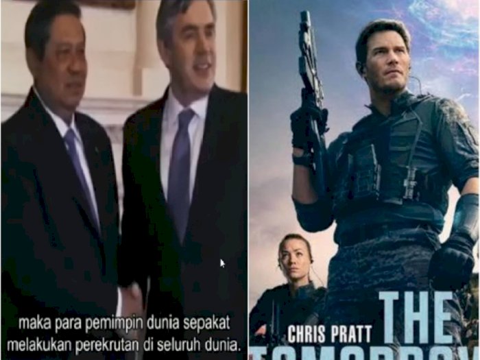 Ternyata SBY Tidak Main Film 'The Tomorrow War', Hanya Cuplikan Video Lama yang Muncul 