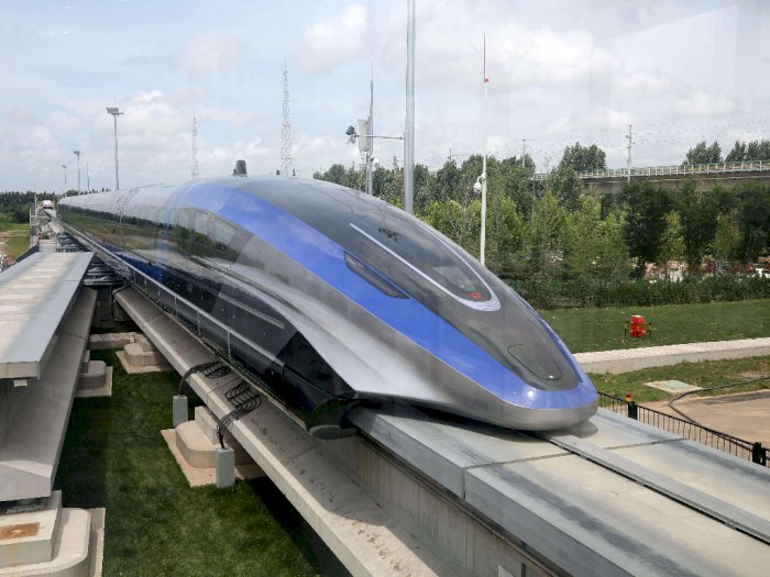 Tercepat di Dunia, China Akhirnya Luncurkan Kereta Maglev dengan Kecepatan 600 Km/Jam