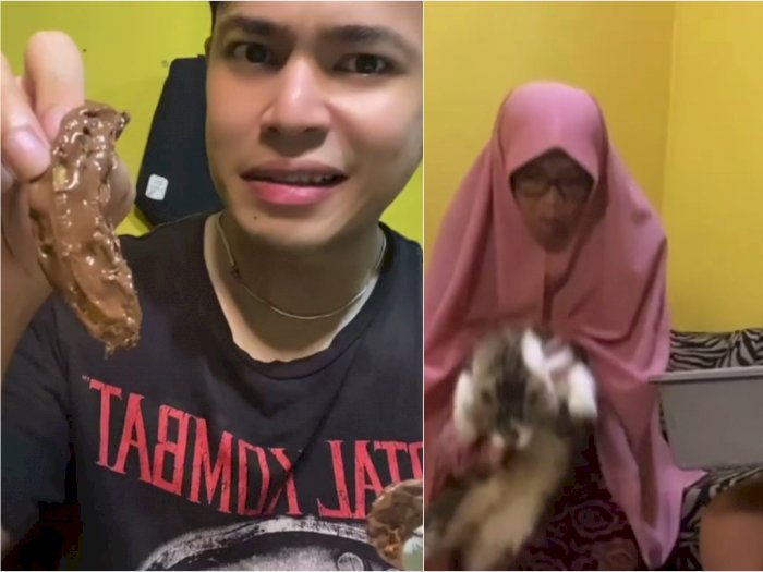 Pemuda Ini Nge-prank Ibunya Makan 'Kotoran Kucing', Reaksi Ibunya Bikin Ngakak
