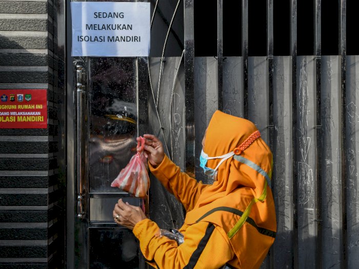 Sebanyak 107 Warga Jakarta Pusat Meninggal saat Isolasi Mandiri di Rumah