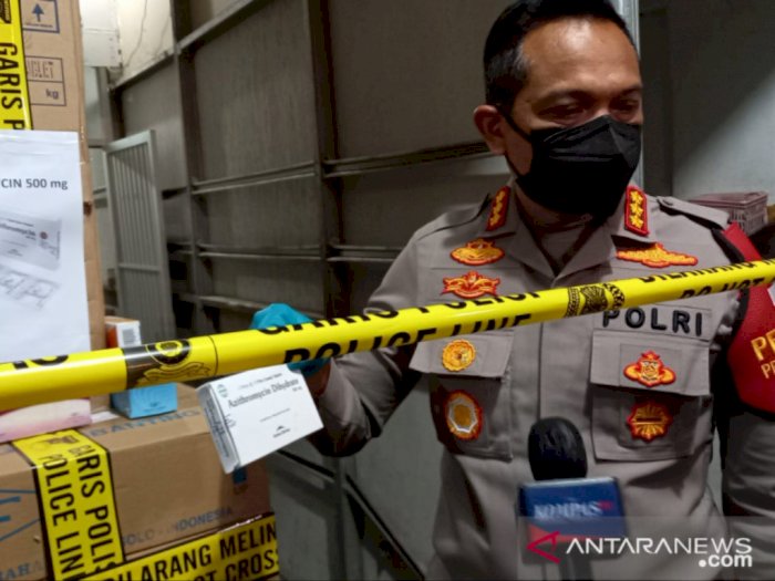 Polrestro Jakarta Barat Kantongi Identitas Tersangka Penimbunan Obat untuk COVID-19