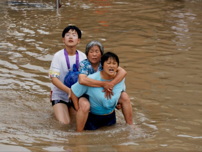 Jumlah Korban Tewas Banjir Henan Bertambah Jadi 69 orang, 5 Masih Hilang