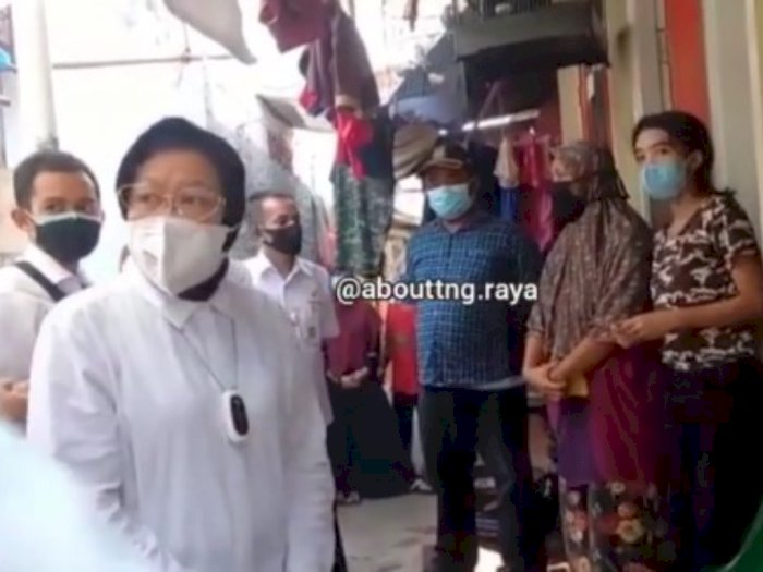 Mensos Risma Diam-diam Sidak Penyaluran BST di Tangerang, Geram Temukan Ada yang Ditilep