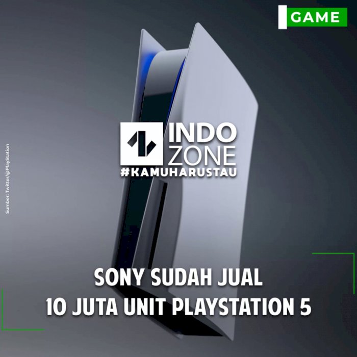 Sony Sudah Jual 10 Juta Unit PlayStation 5