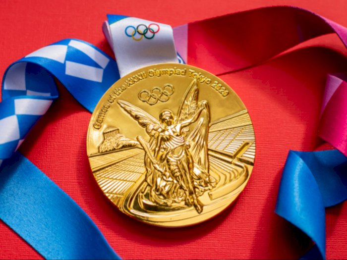 Bukan Emas Murni, Ternyata ini Bahan Dasar Medali Emas di Olimpiade Tokyo
