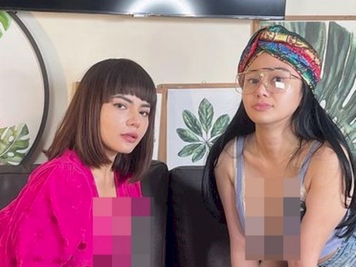 Denise Chariesta Ikuti Dinar Candy Pose Hot Pakai Bikini di Pantai, Netizen: Kalah Gede