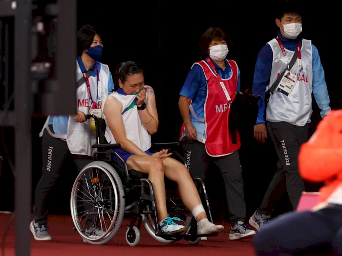 Cerita Pilu Pebulutangkis AS Menangis karena Cedera di Olimpiade Tokyo 2020