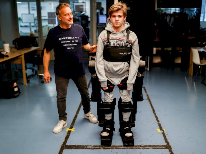 Kisah Inspirasi Ayah Ciptakan Robot untuk Bantu Anaknya yang Tak Bisa Berjalan, Keren!