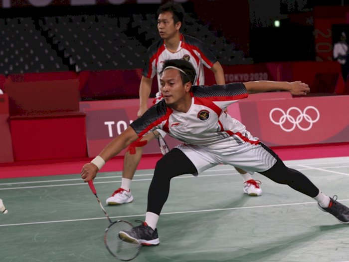 Lupakan Kekalahan di Semifinal Olimpiade, Ahsan/Hendra Fokus Sabet Medali Perunggu
