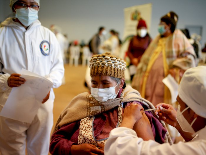 Vaksin 'Hilang', Penduduk Asli Bolivia Gagal Vaksinasi