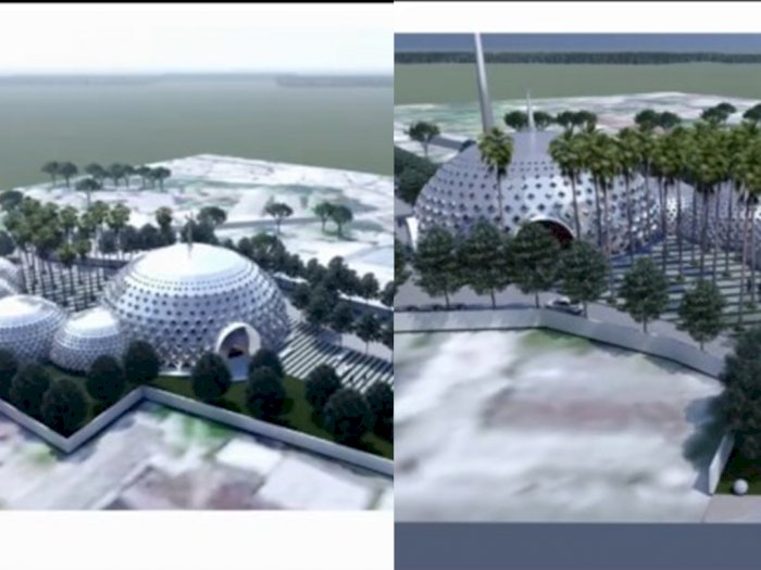 Desain Masjid Terbaru Ridwan Kamil Jadi Sorotan, Netizen Punya Trypophobia Jadi Bergidik