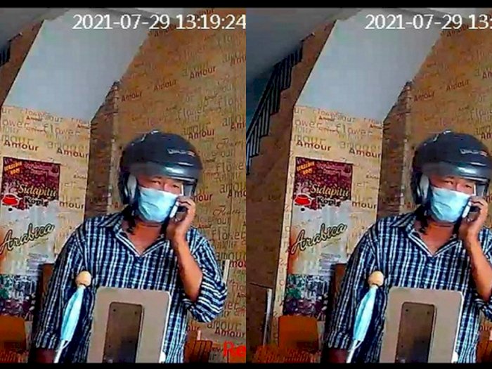 Pria Bertongkat di Medan Terekam CCTV Curi Ponsel, Modusnya Pura-pura Jadi Pembeli