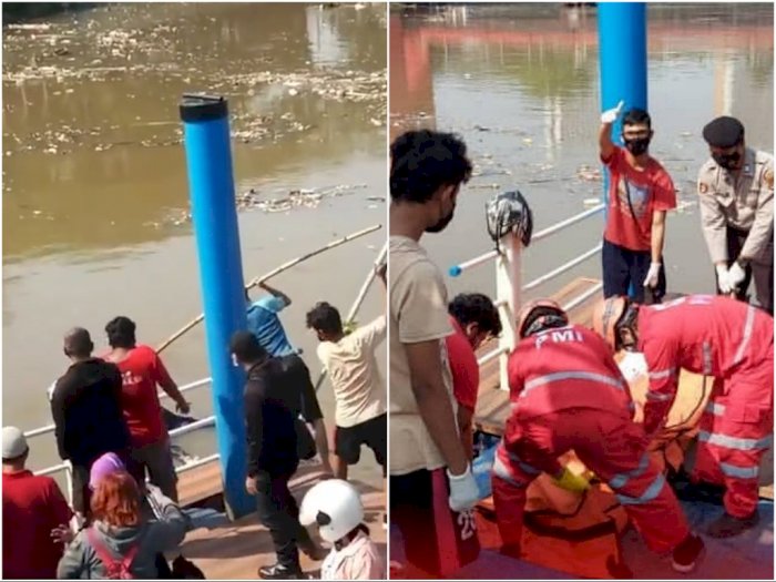 Geger! Penemuan Mayat Mengapung di Sungai Cisadane Tangerang, Warga Tarik Jasad ke Tepi