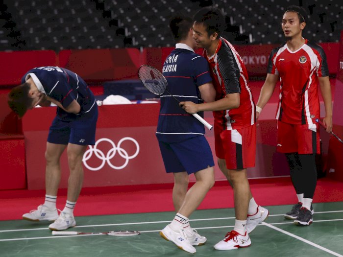 Raih Perunggu Olimpiade 2020, Ganda Putra Malaysia Beri Penghormatan untuk Ahsan/Hendra
