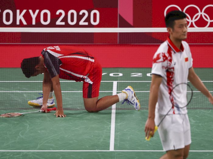 Anthony Ginting Kalah di Semifinal Olimpiade 2020, Takluk dari Juara Bertahan