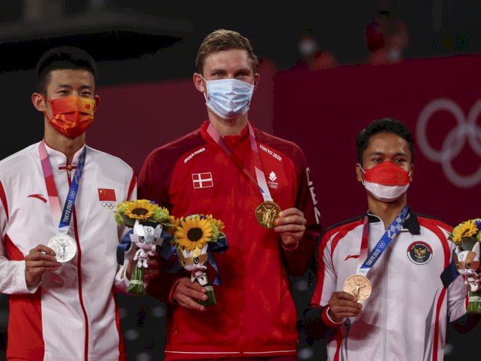 Olimpiade Tokyo 2020: Axelsen Rebut Medali Emas Bulu Tangkis Dari Juara Bertahan Chen Long