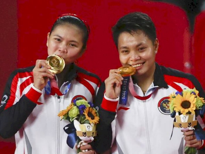 Greysia-Apriyani Raih Medali Emas, Pimpinan DPR: Kalian Harumkan Nama Indonesia!
